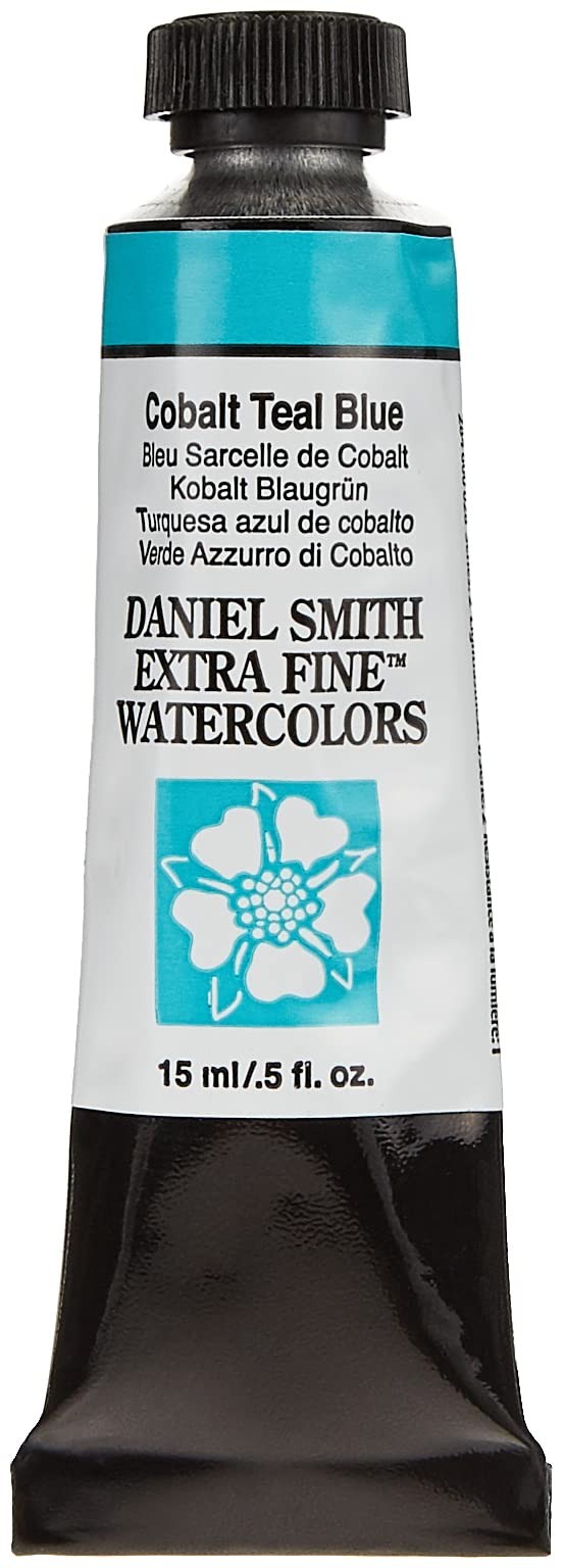 DANIEL SMITH 284600028 3981 Extra 0.5 Fl Oz (Pack of 1), Cobalt Teal Blue
