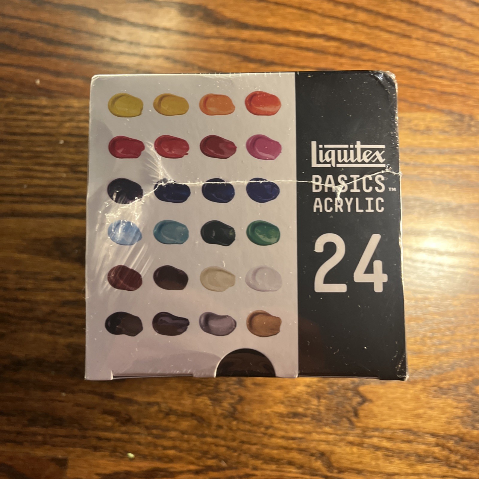 Liquitex 24 BASICS Acrylic Paint Set, 24 x 22ml (0.74-oz) Tube Paint Set New