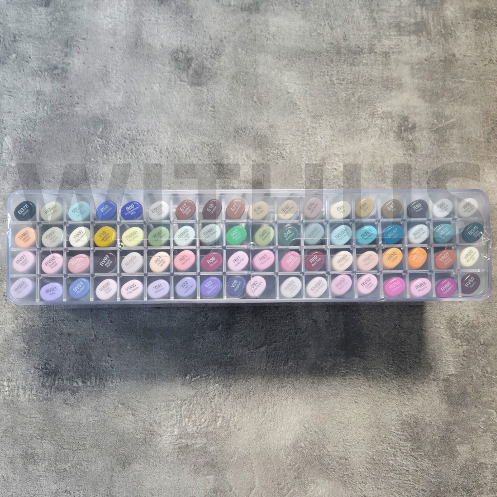 Copic Marker 72 Piece Sketch Set E (Twin Tipped) – Artist Markers Anime Comic
