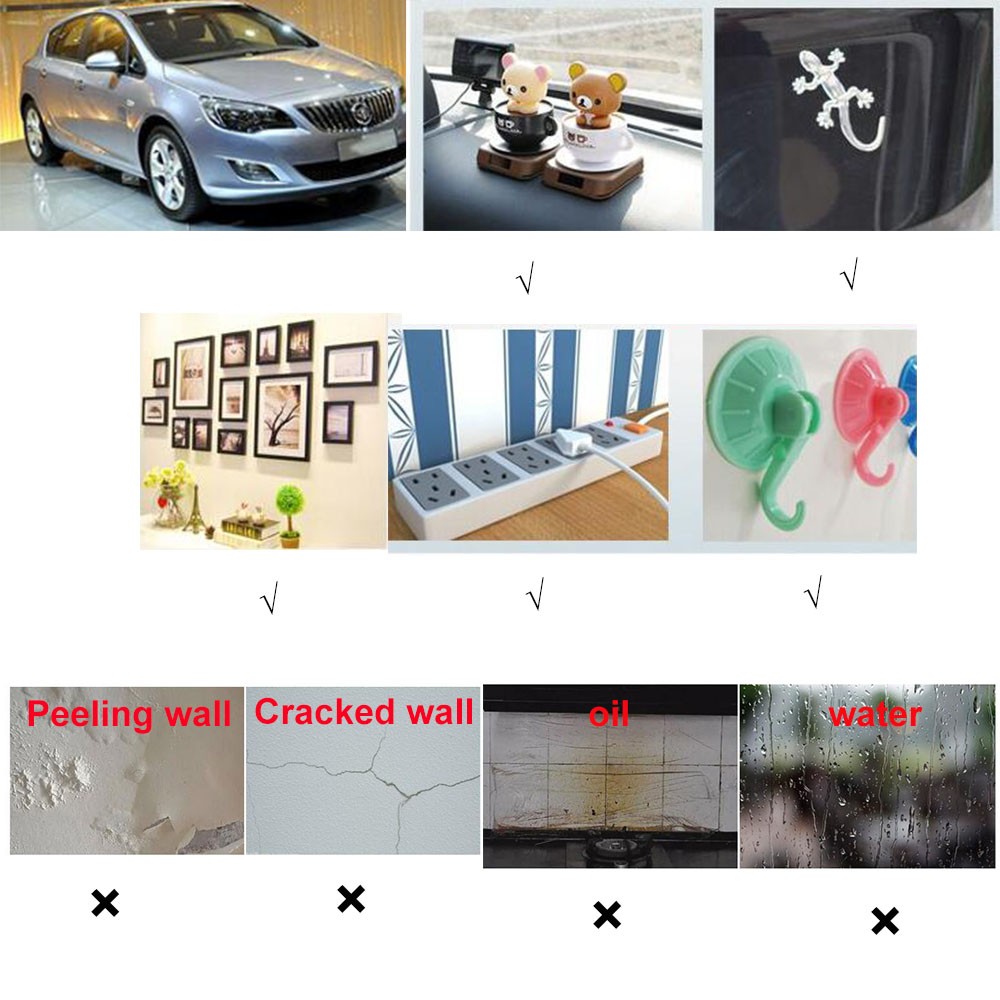 600 Auto Tape Acrylic Foam Double Sided Back Car Mounting Adhesive 3m x10mm 10ft