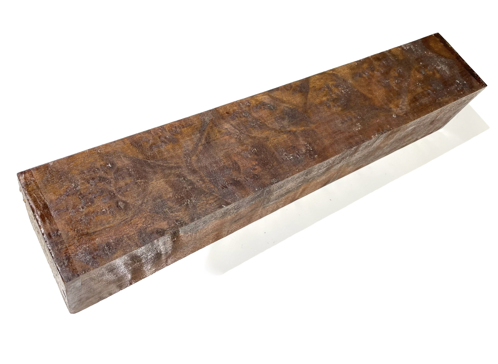 Camphor burl wood turning blank 2-11/16″ x 2-11/16” x 14-7/8″ (L24) Dried
