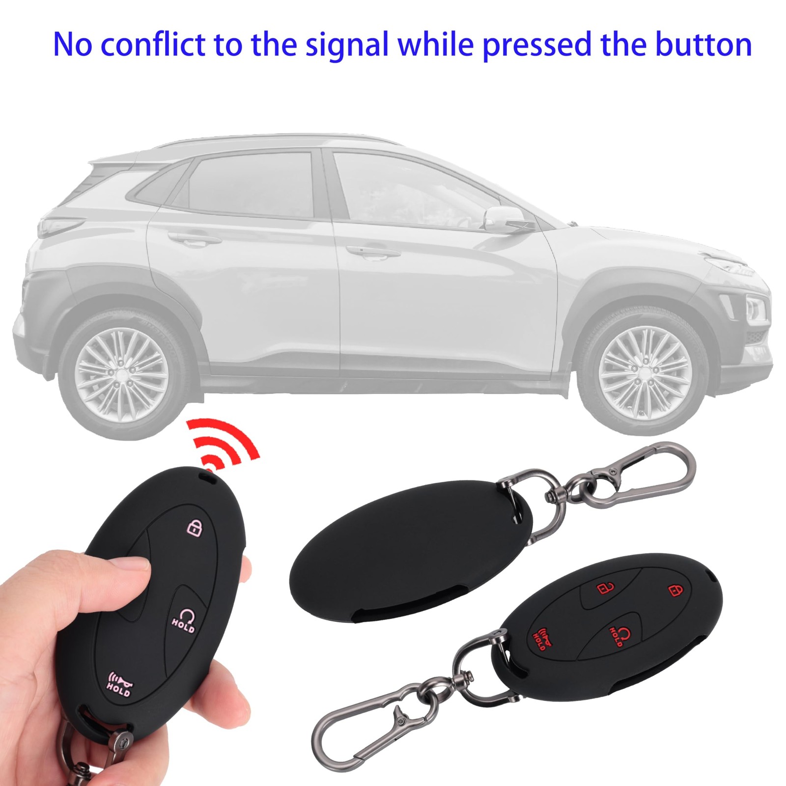 Key Fob Cover for Hyundai 2026 2025 2024 Kona Sonata Tucson Santa Fe Elantra …