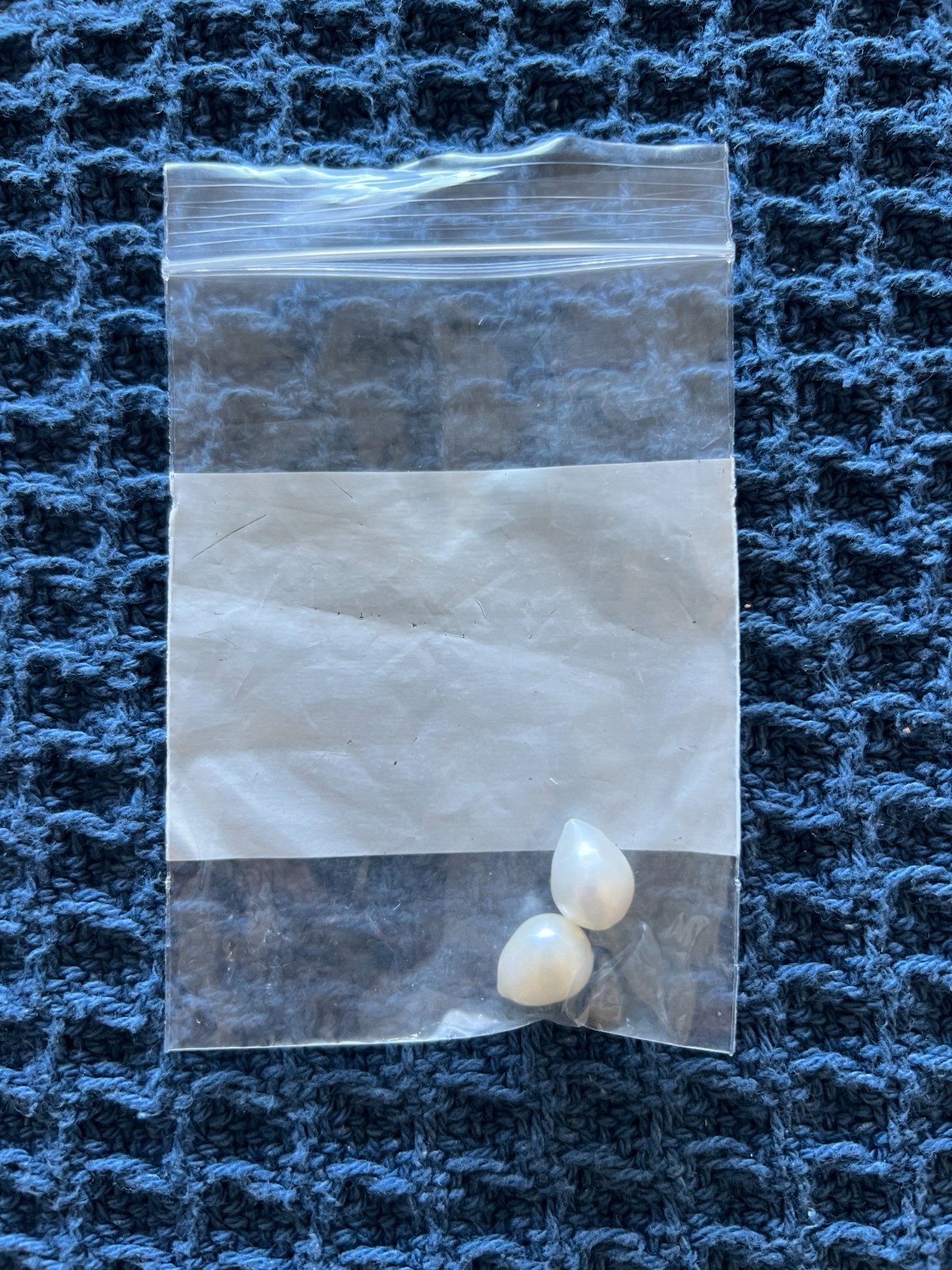 Loose White Freshwater Pearls 14x11mm Baroque Teardrop Pre-Drilled for Jewelry