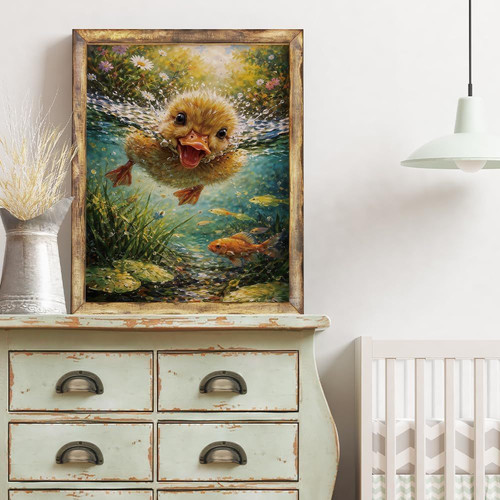 5D Diamond Painting Kit 12 x 16 Inch DIY Art Craft for Adults