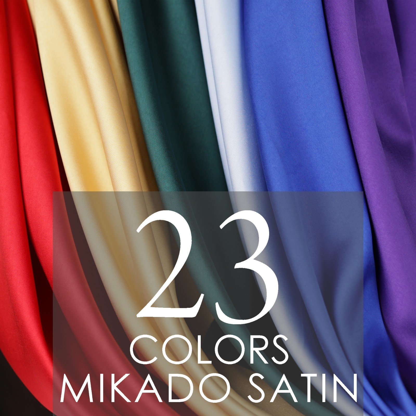 Champagne Mikado Satin 58/60″ Wide Fabric By the Yard 117