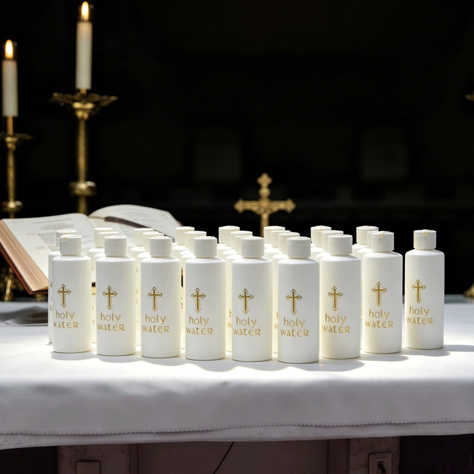 12 Pcs Plastic Holy Water Bottles 4oz/ 118ml Holy Water Empty Containers for …