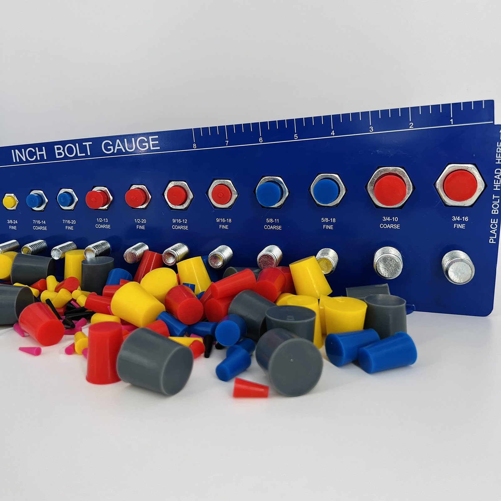 235 Piece Silicone Rubber Plug Set Sizes 1/32″ to 1″ Tapered Stoppers for P…