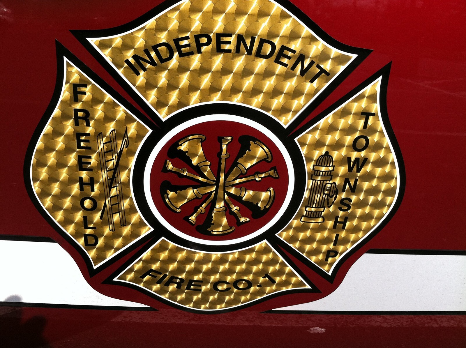 Encore® EFX21 Large Engine Turn Gold Vinyl for Fire Engines/Decals – MADE IN USA