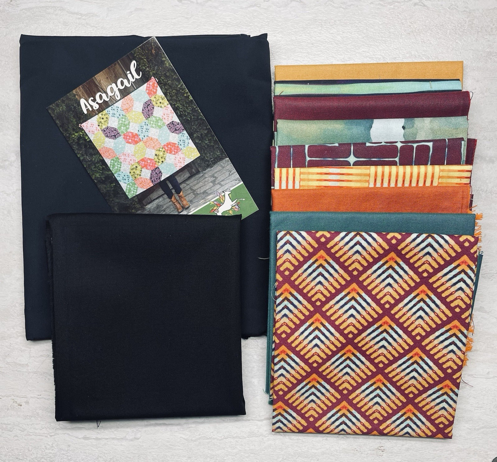 Villa Rosa Designs Asagail Quilt Fabric Kit – Running Doe Quilts