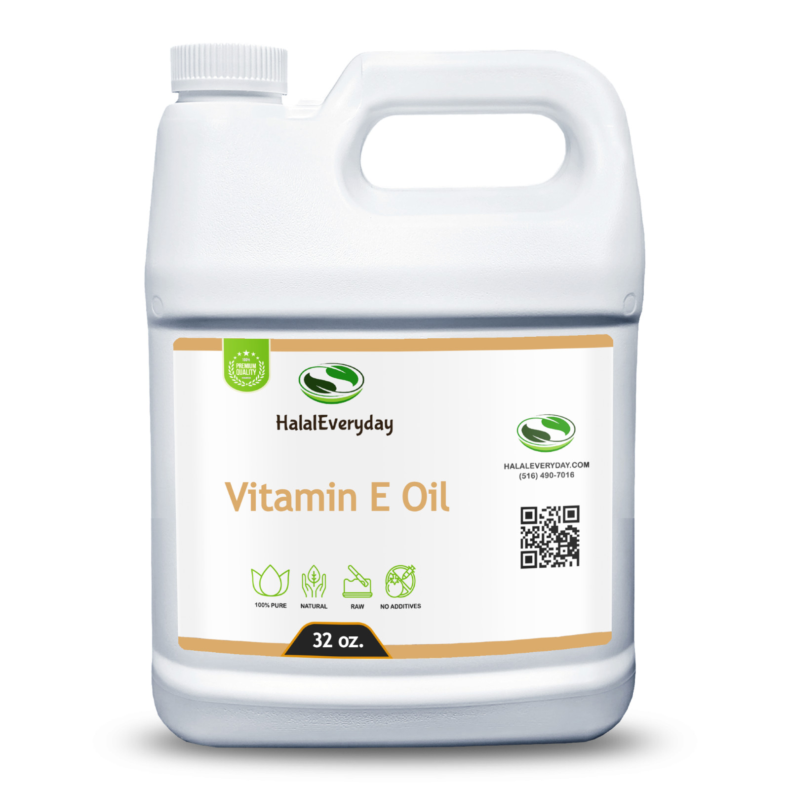 Vitamin E Oil 32 oz – 100% Pure Natural Non-GMO Smooth Gluten Free Full Spectrum