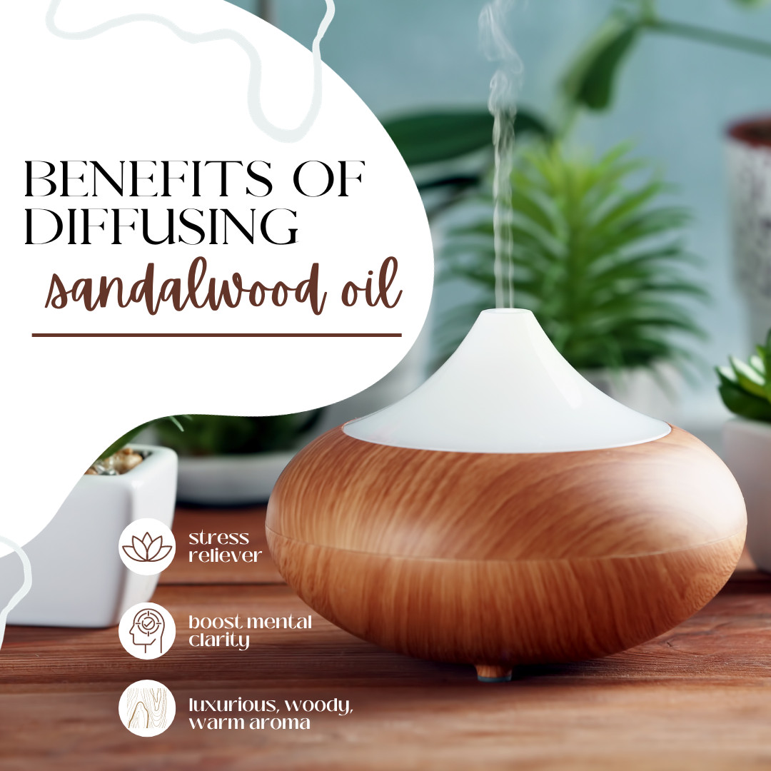 Sandalwood Essential Oil 100% Pure & Natural – From New Caledonia