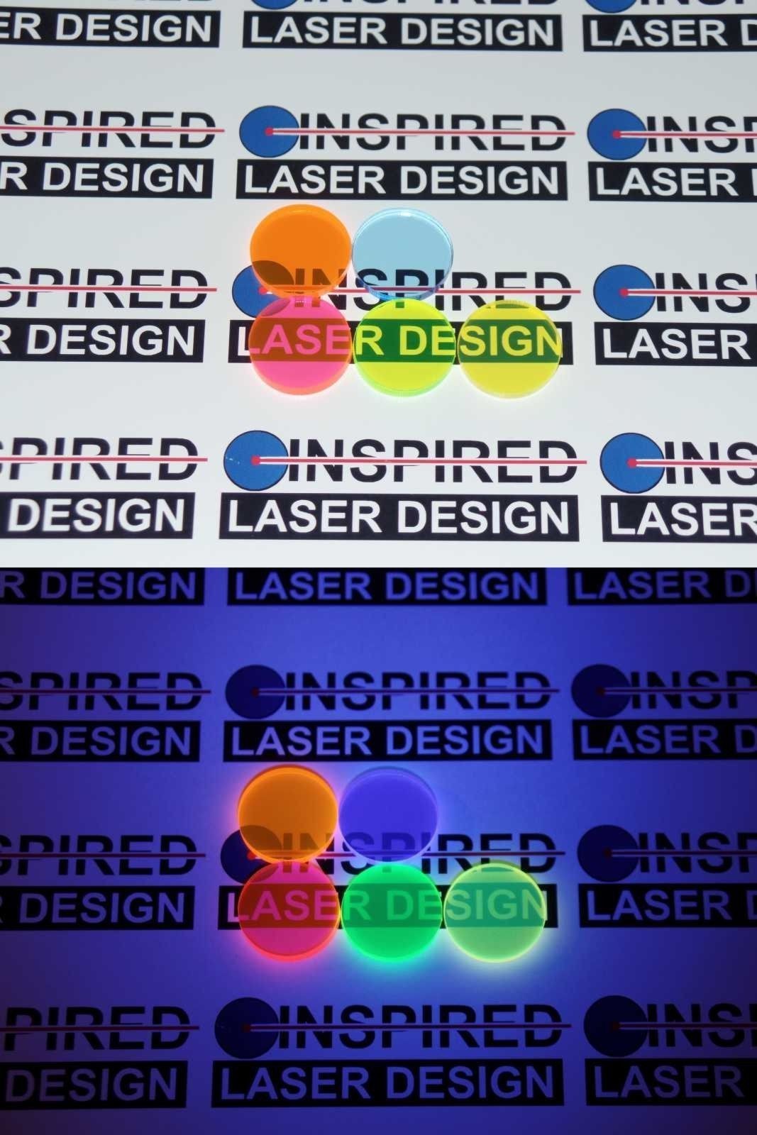 5″ 127mm (2 Pack) Acrylic disc 22 color acrylic round Craft Disk plexiglass
