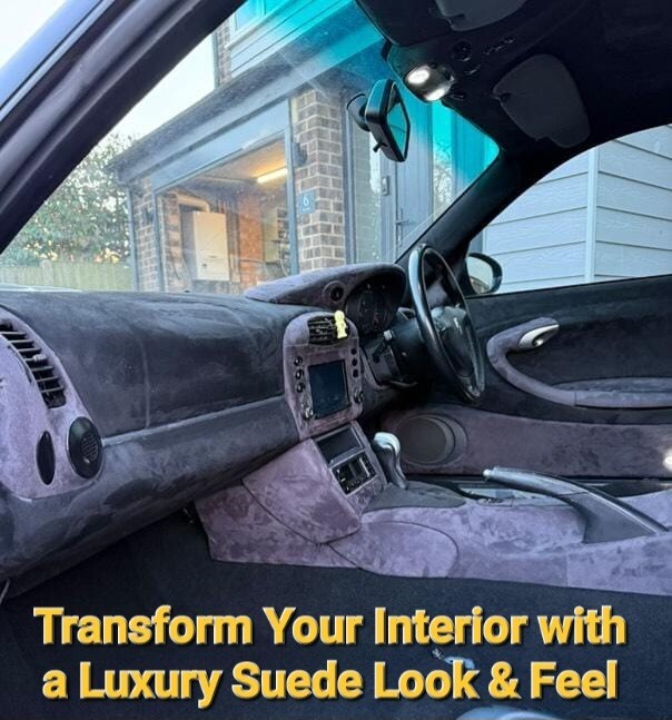 Black Headlining Material Stretch Suede Fabric for Car Auto Headliner & Trim