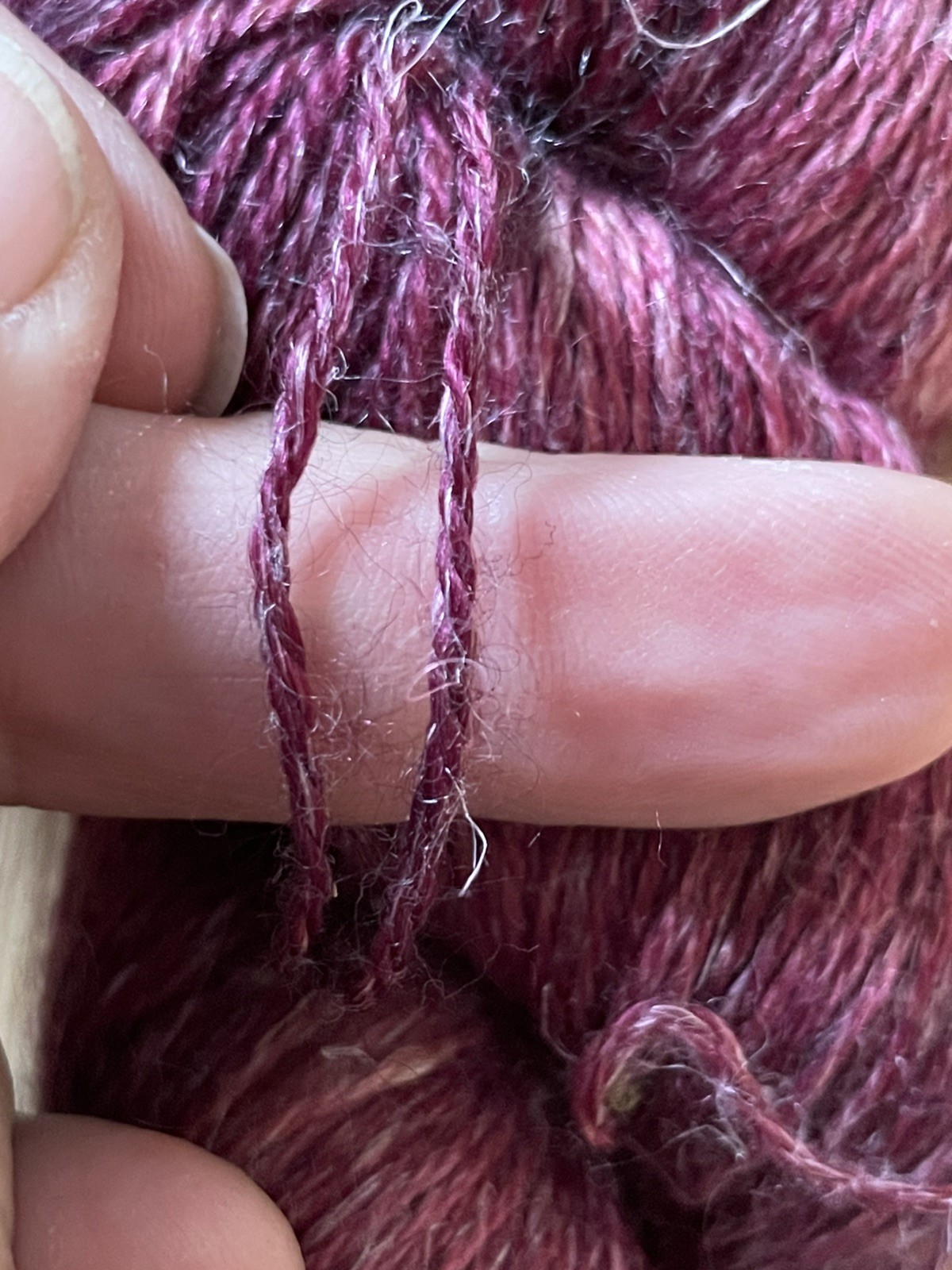 Ginger Twist Studio Sweet Flax 4ply Yarn- Baby Alpaca + Linen + Silk – 1 Hank