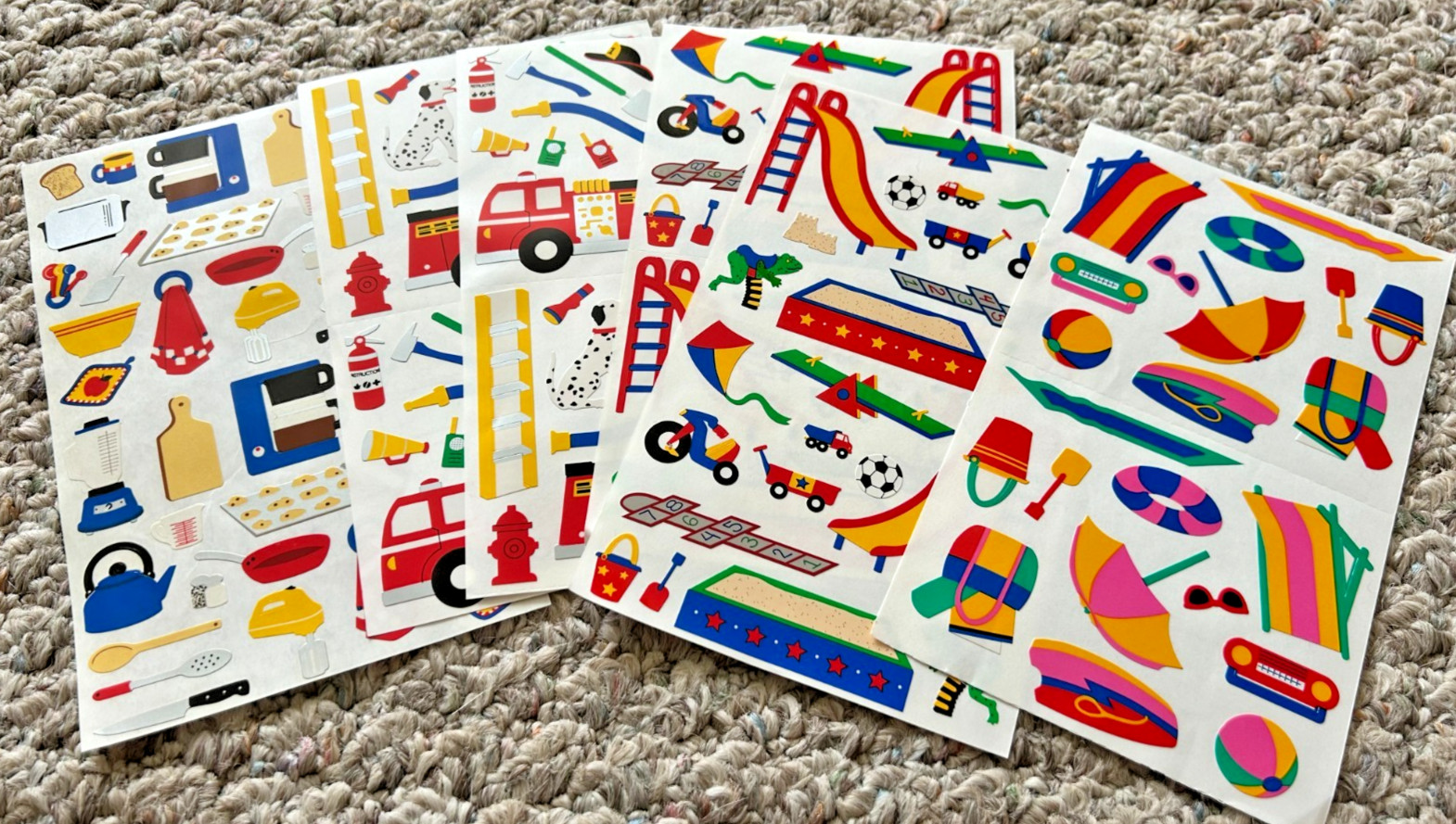 Mrs Grossmans Sticker Lot Holiday Birthday Kids 175+ Strips Creative Memories