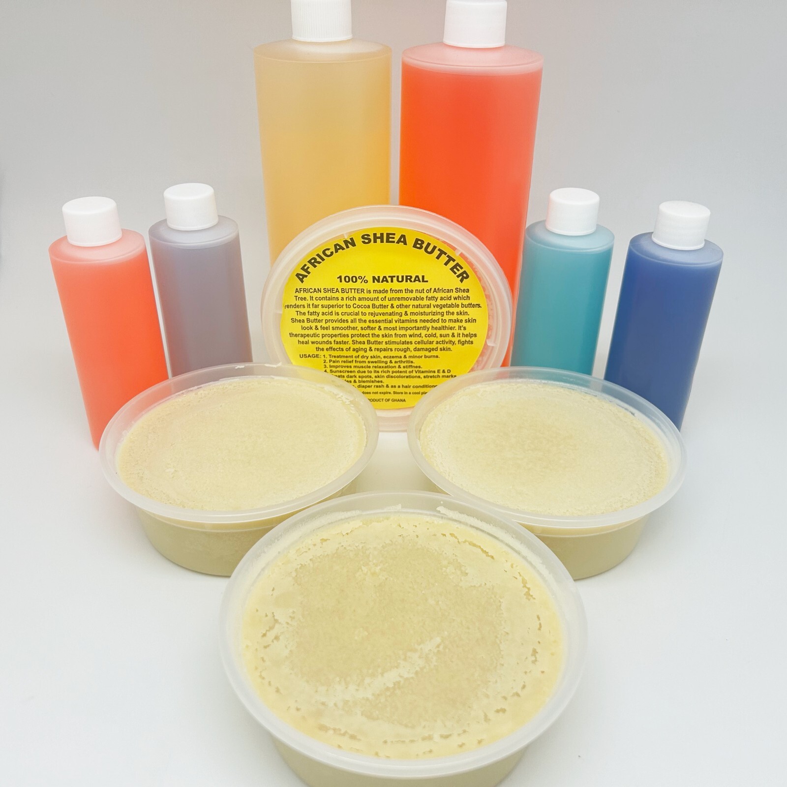 Raw African Shea Butter Scented Fragrance Organic Pure Unrefined Wholesale