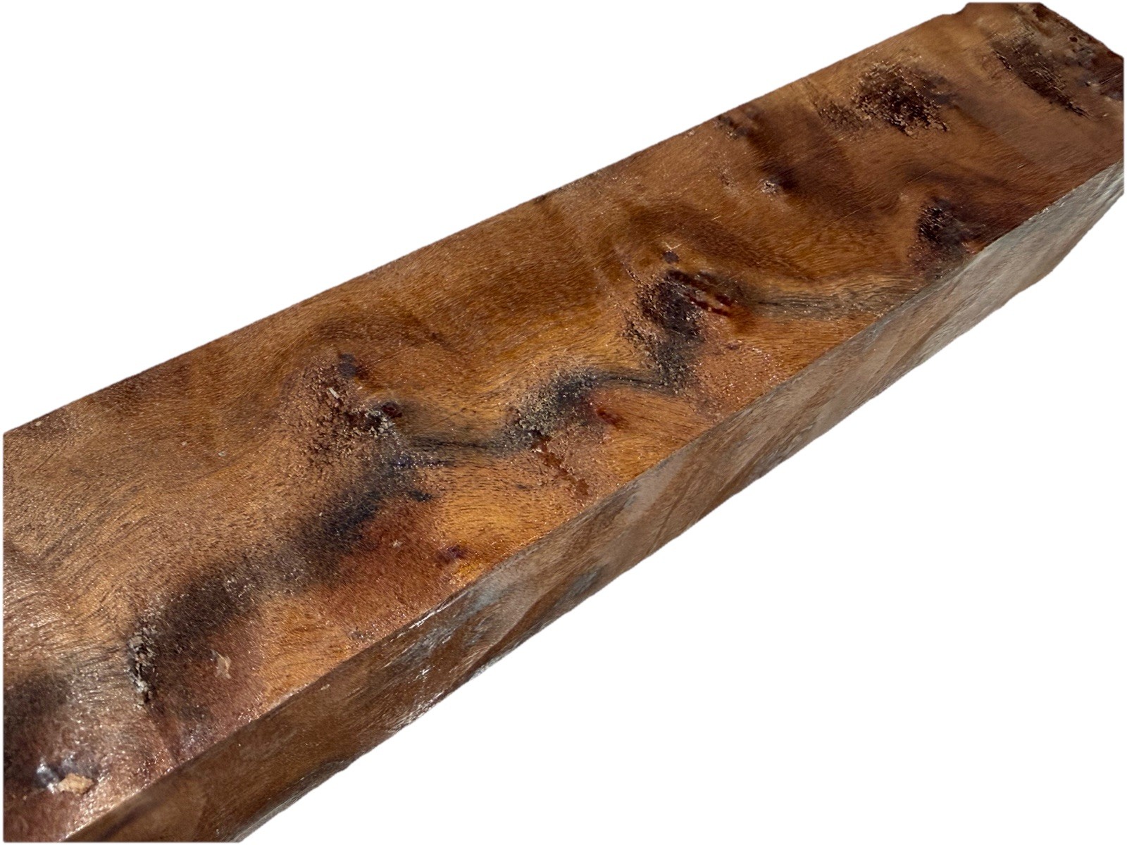 Camphor burl wood turning blank 2-15/16″ x 2-15/16” x 15″ (c36) Dried