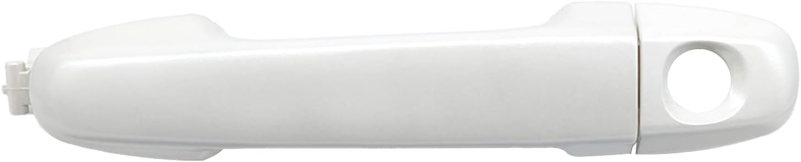 Front Left Drive Side Exterior Door Handle (White) Compatible with Toyota Camry
