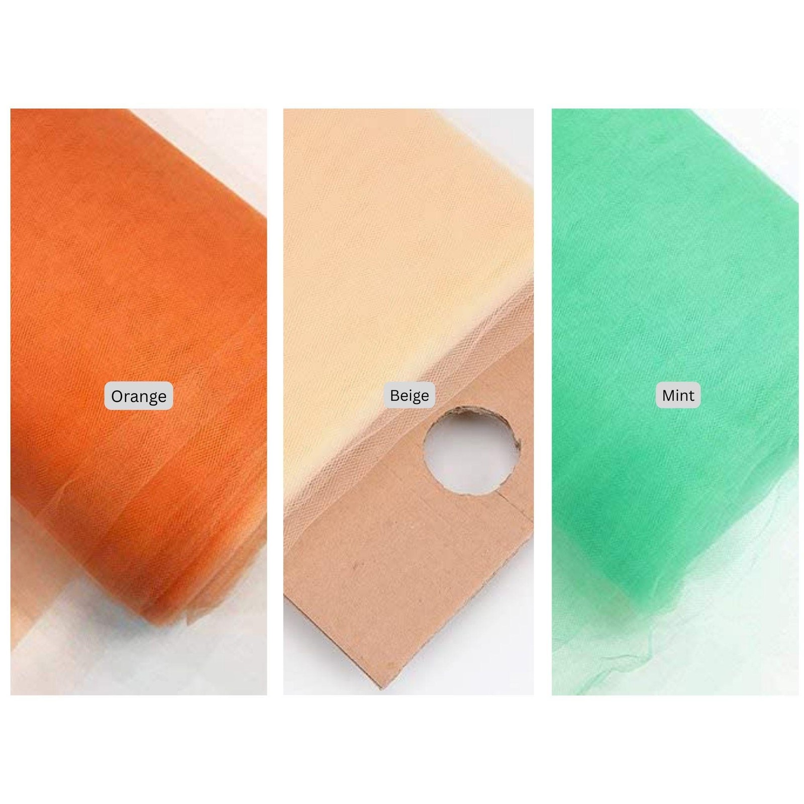 Polyester Tulle Fabric Bolt 54 Inches 40 Yards Soft Wrinkle Resistant