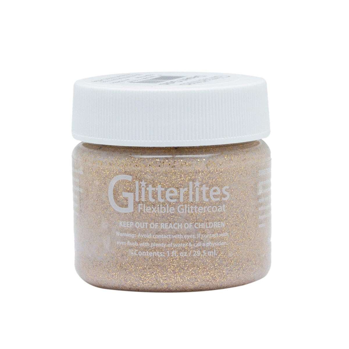 Angelus Brand Glitterlites Glitter Acrylic Sneaker Paint 1 Ounce Bottle