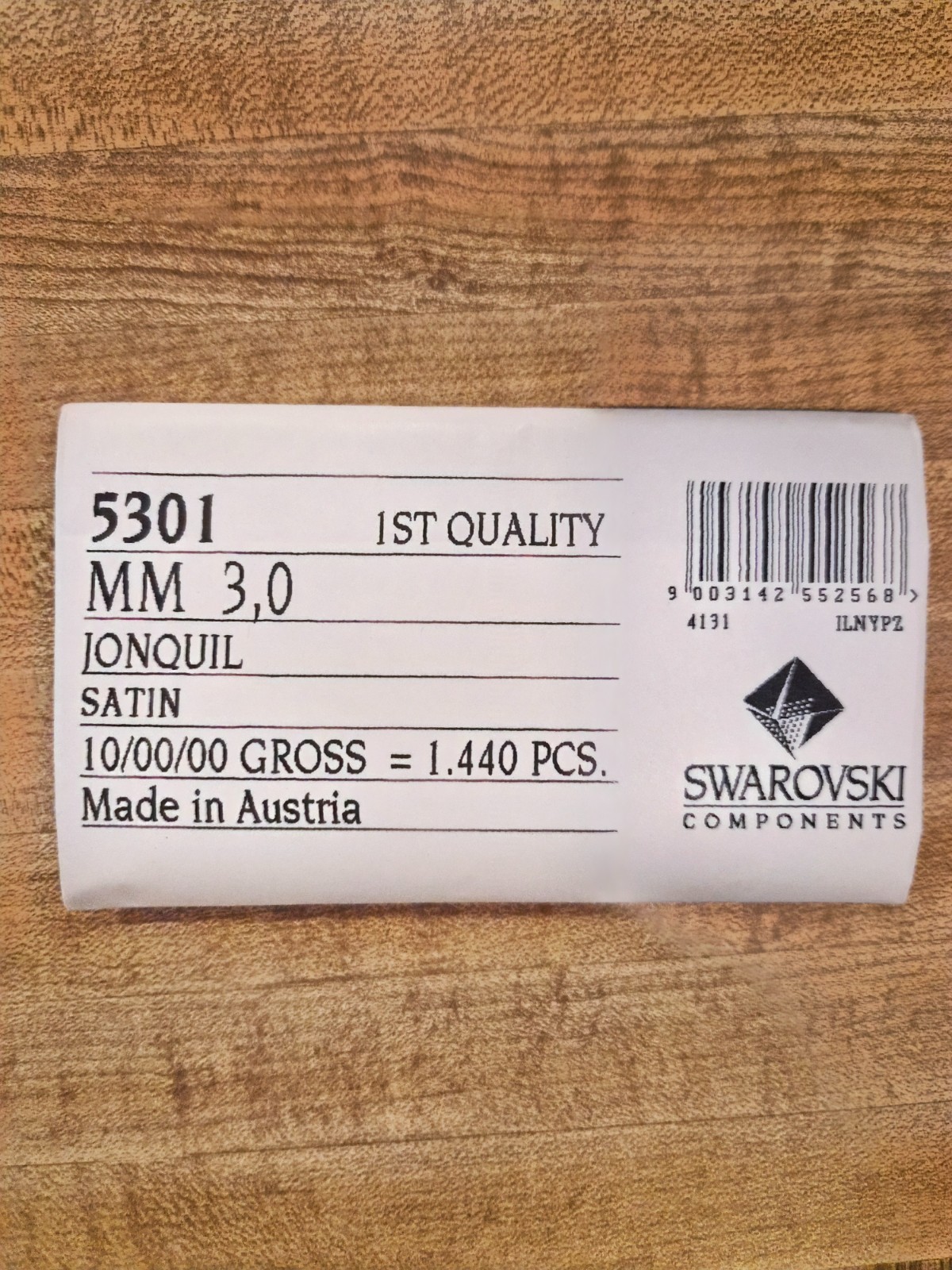 Swarovski 3mm Crystal Bicone 5301/5328 Beads Factory Pack 1440 pcs