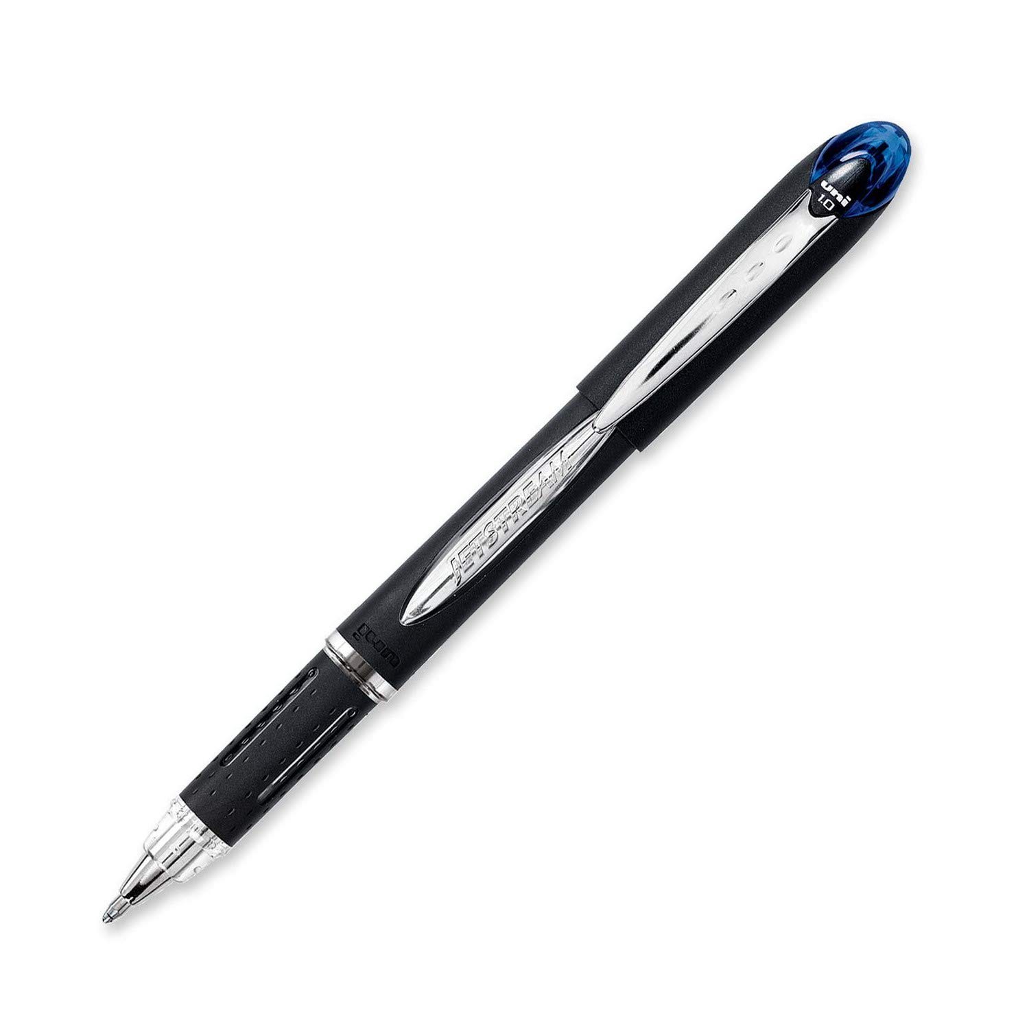 Uni-Ball Jetstream Rollerball Pen, 1.0mm, Bold 6 Count (Pack of 1), Blue