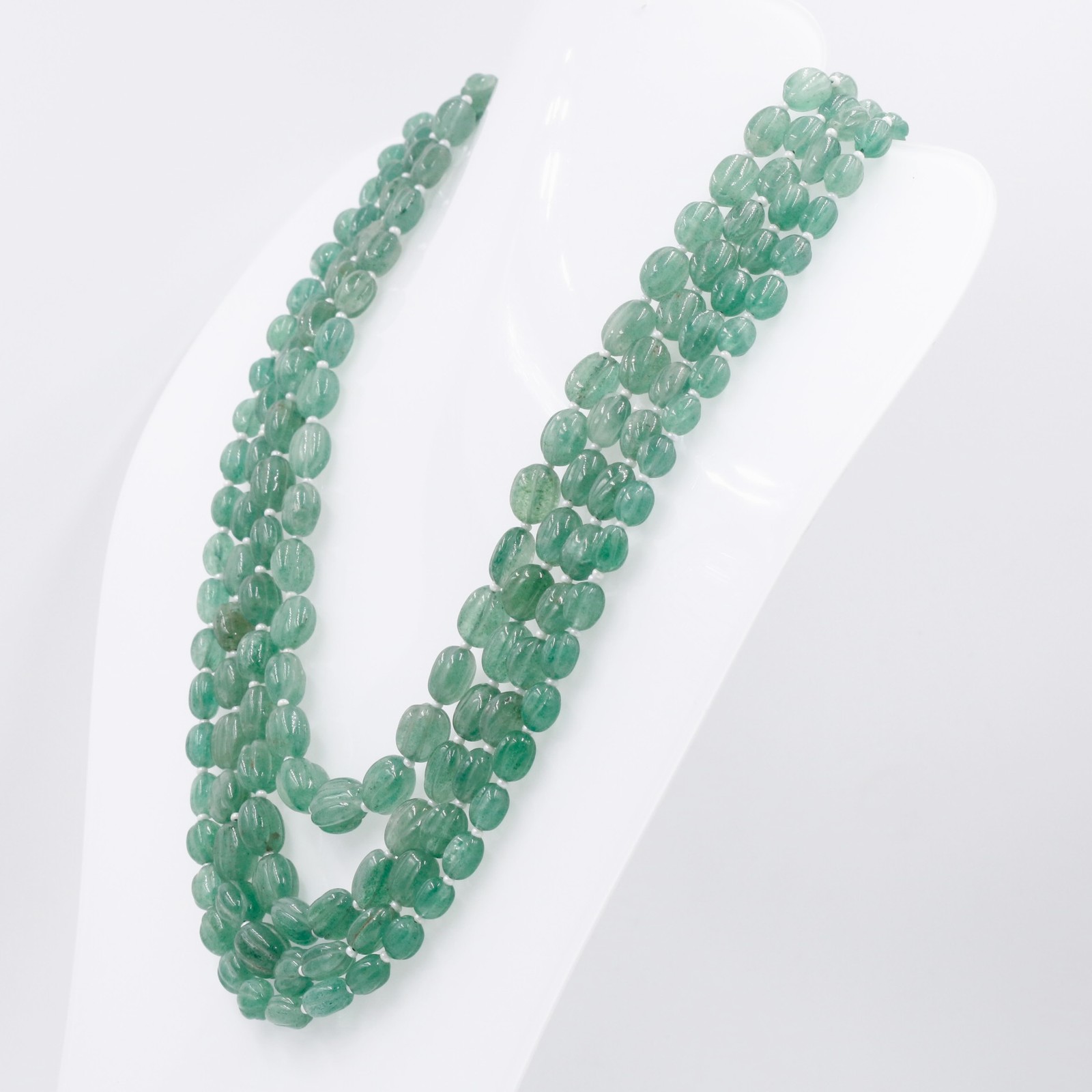 Aventurine Quartz Beaded Necklace
