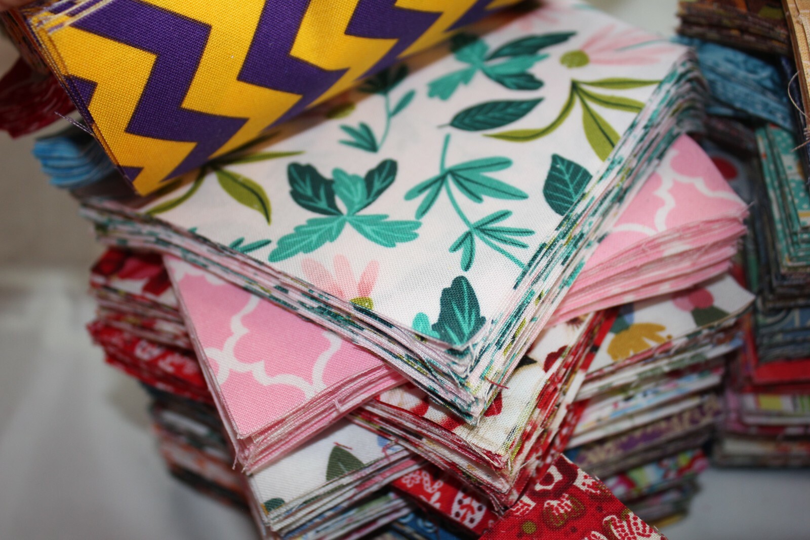100 PC 5 INCH (5″ X 5″) CHARM QUILT SQUARES-100% Cotton Fabric-Crafts-Sew-#2