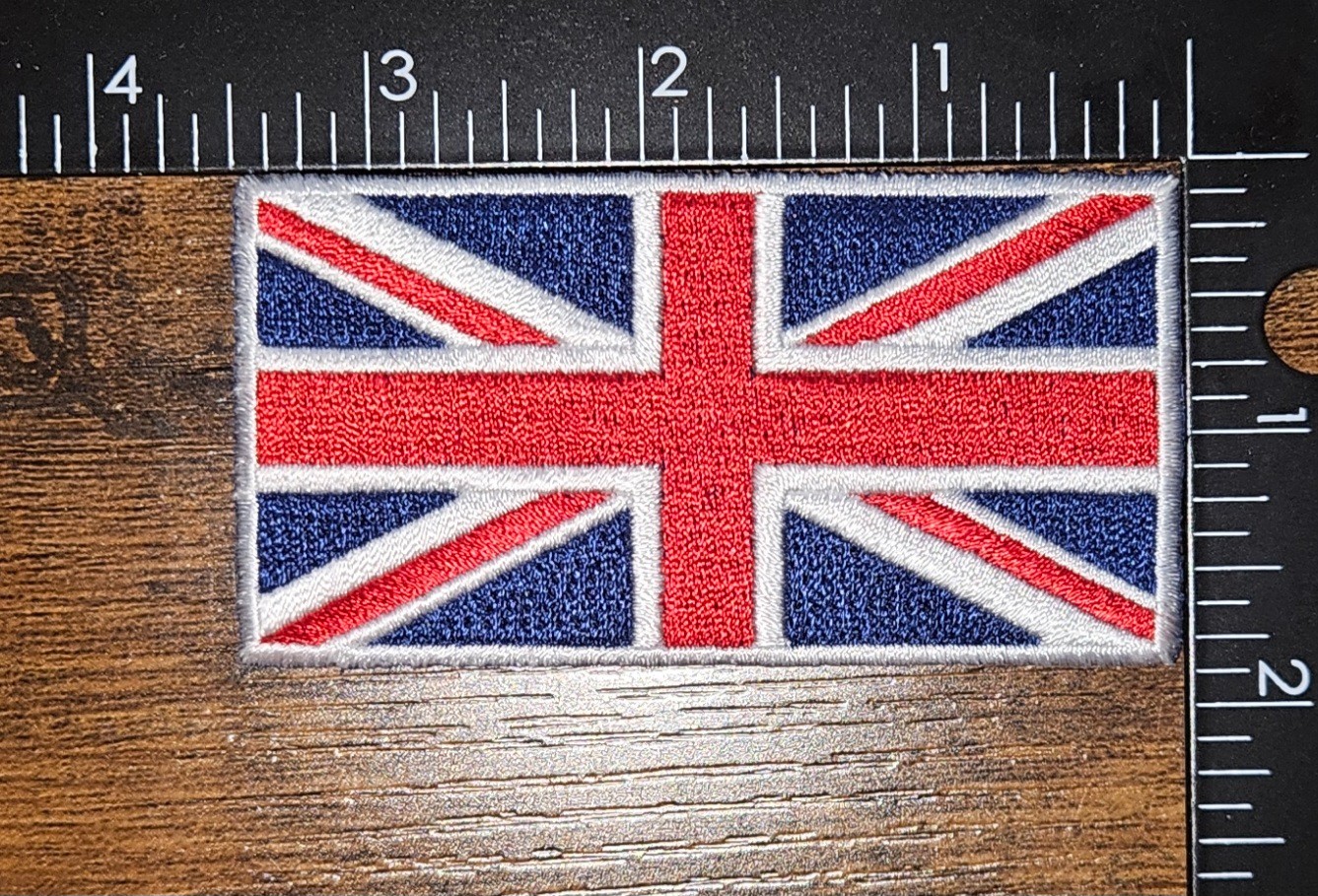 Britain United Kingdom UK Flag Patch