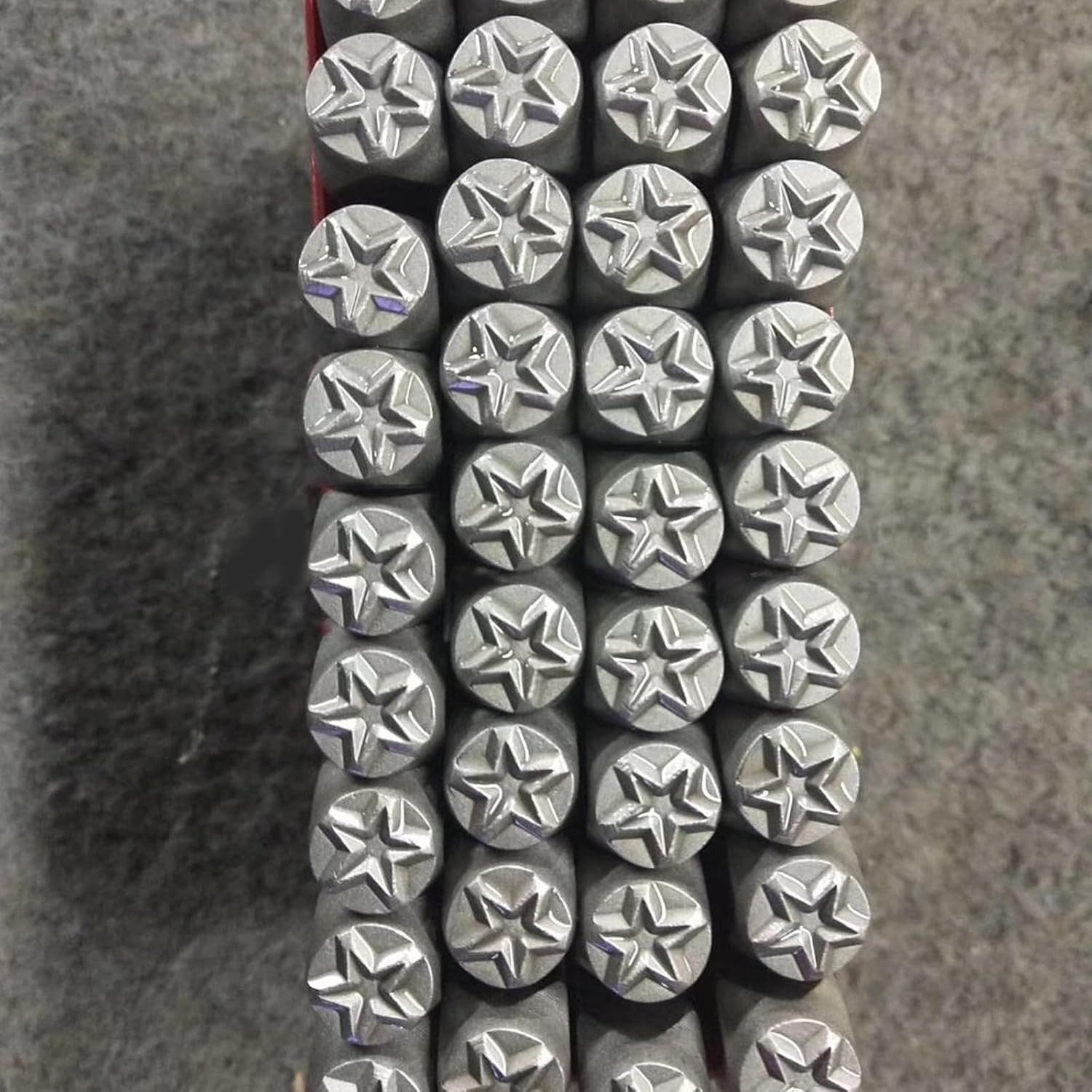 Metal Stamps,Set of 3 Carbon Steel Five Pointed Star Punches Stamp Jewelry St…