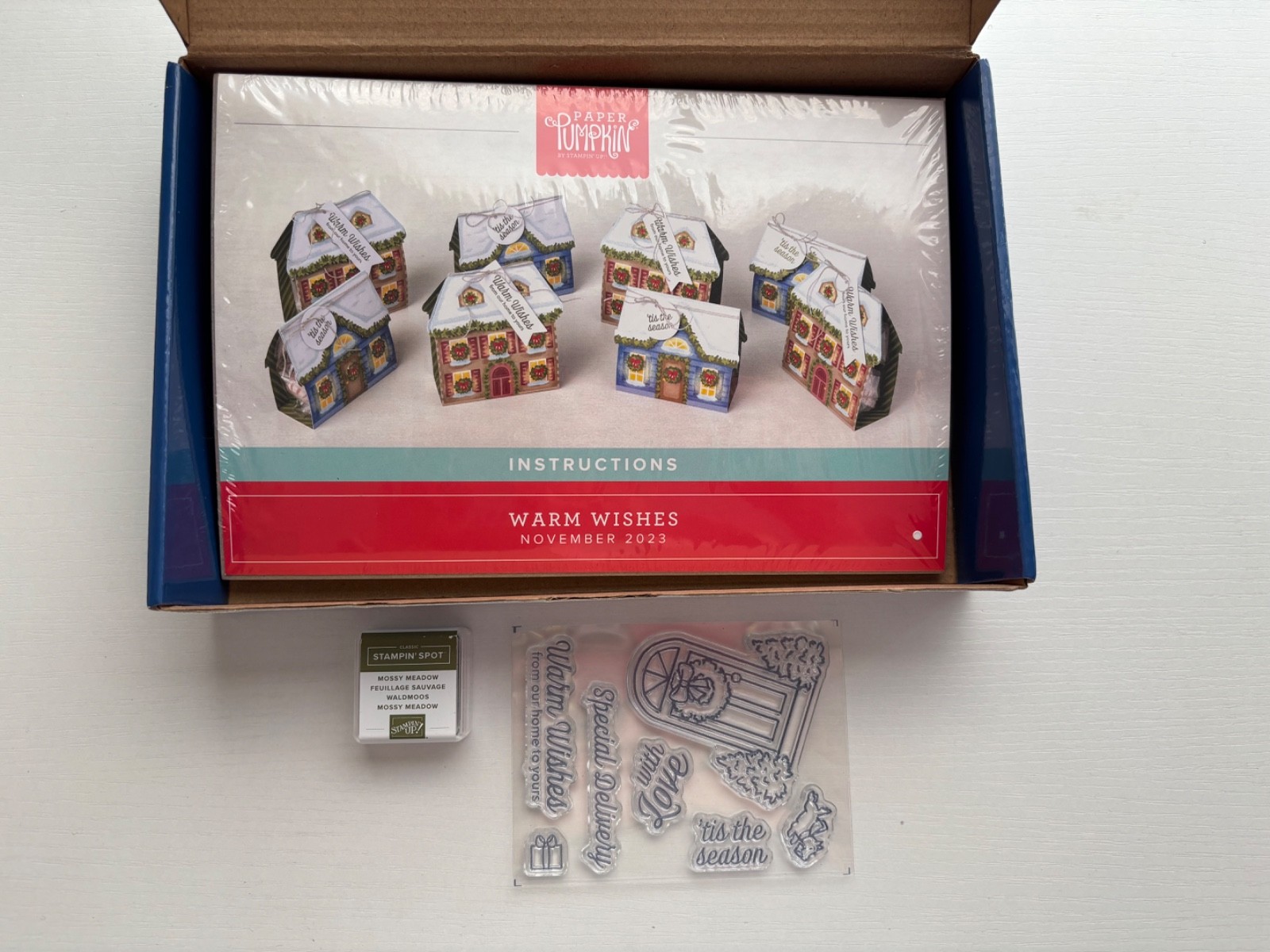 Stampin’ Up! WARM WISHES November 2023 Paper Pumpkin kit
