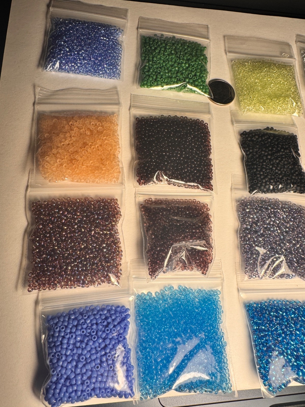 CLOSING STORE! TOHO 200 grams assorted 11/0 – 20 Colors – 10g each – Destash