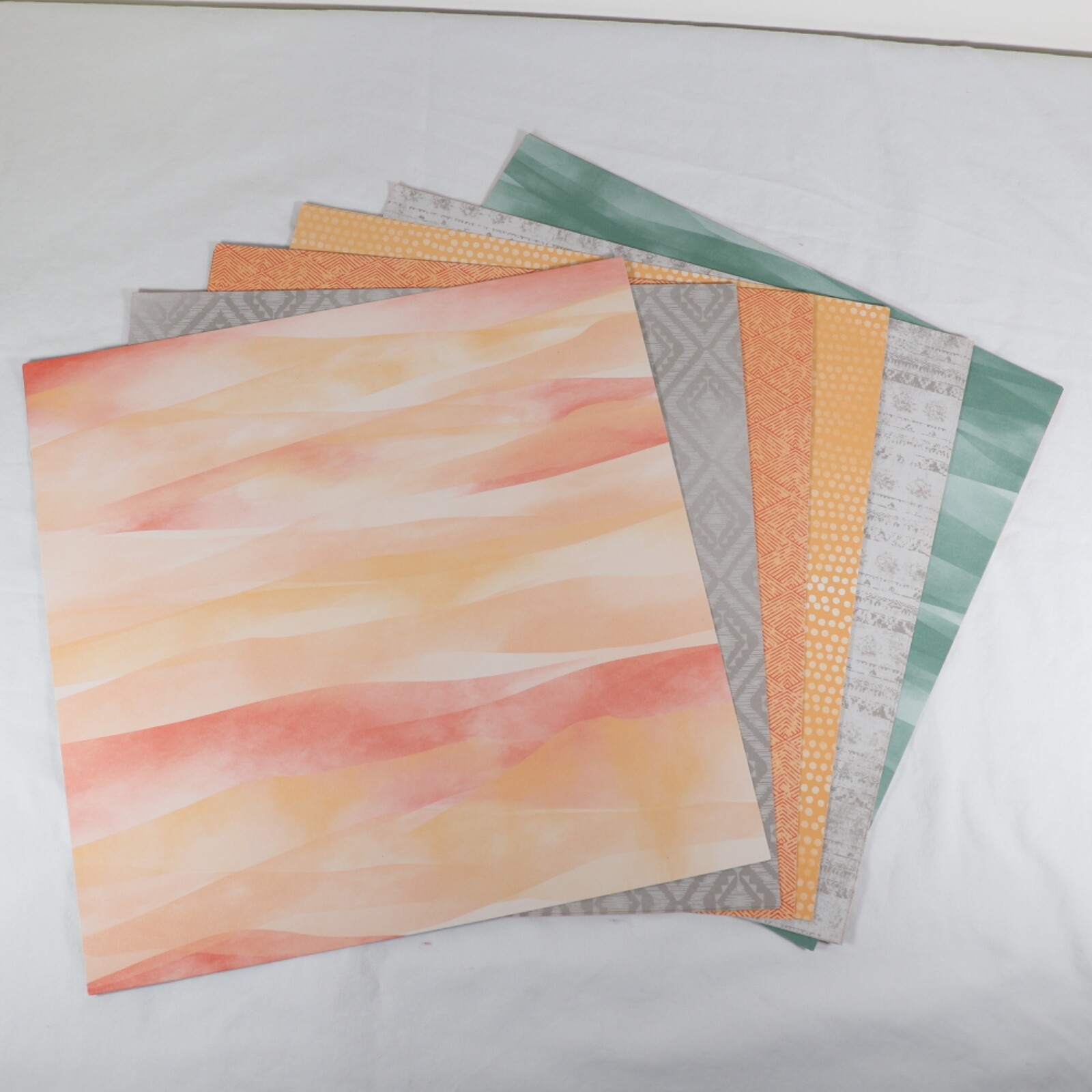 Stampin Up Delicate Desert Design Series scrapbook paper 12×12