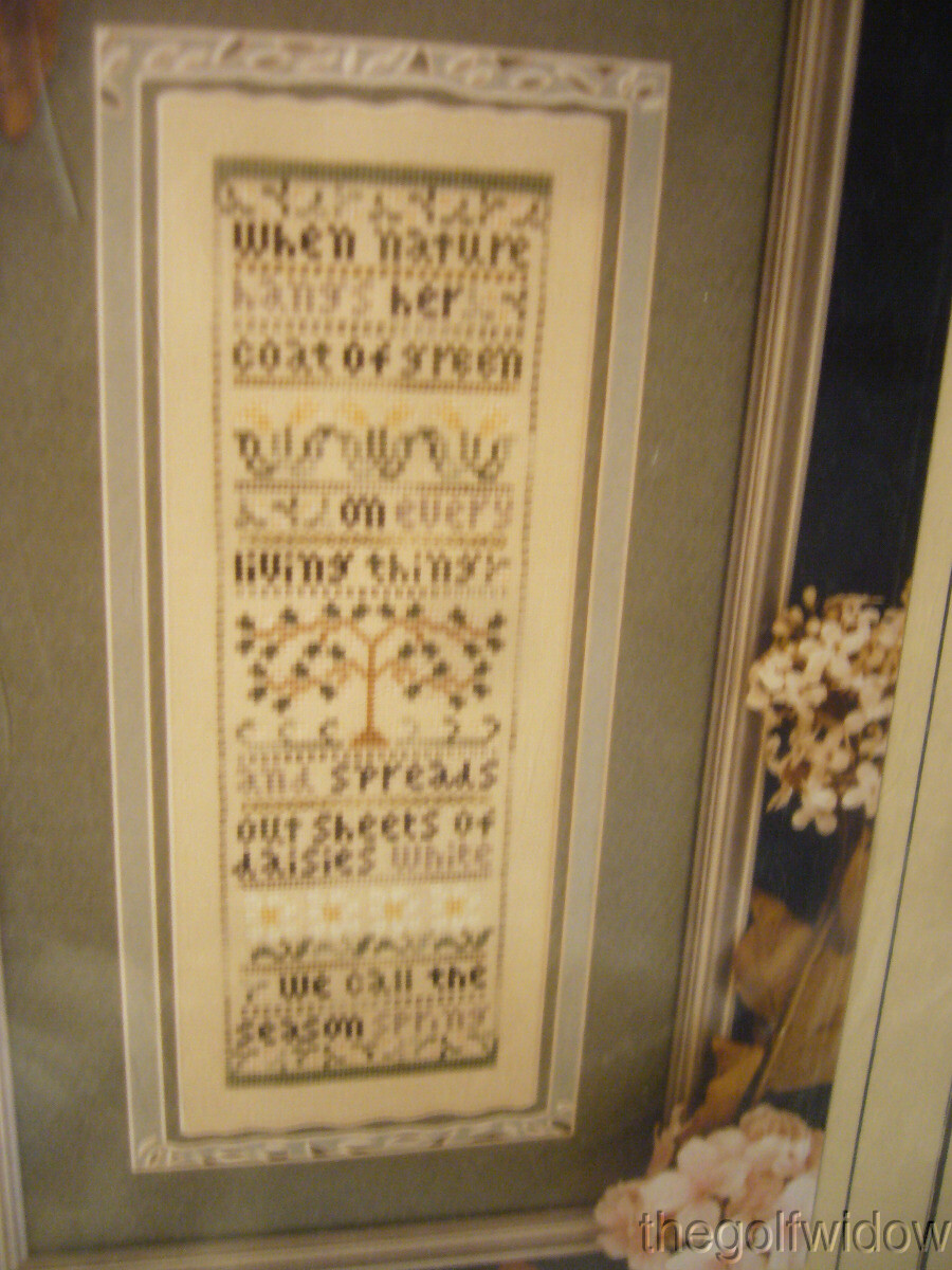 The Drawn Thread Spring Cross Stitch Kit 51 W x 157 H 1995 New
