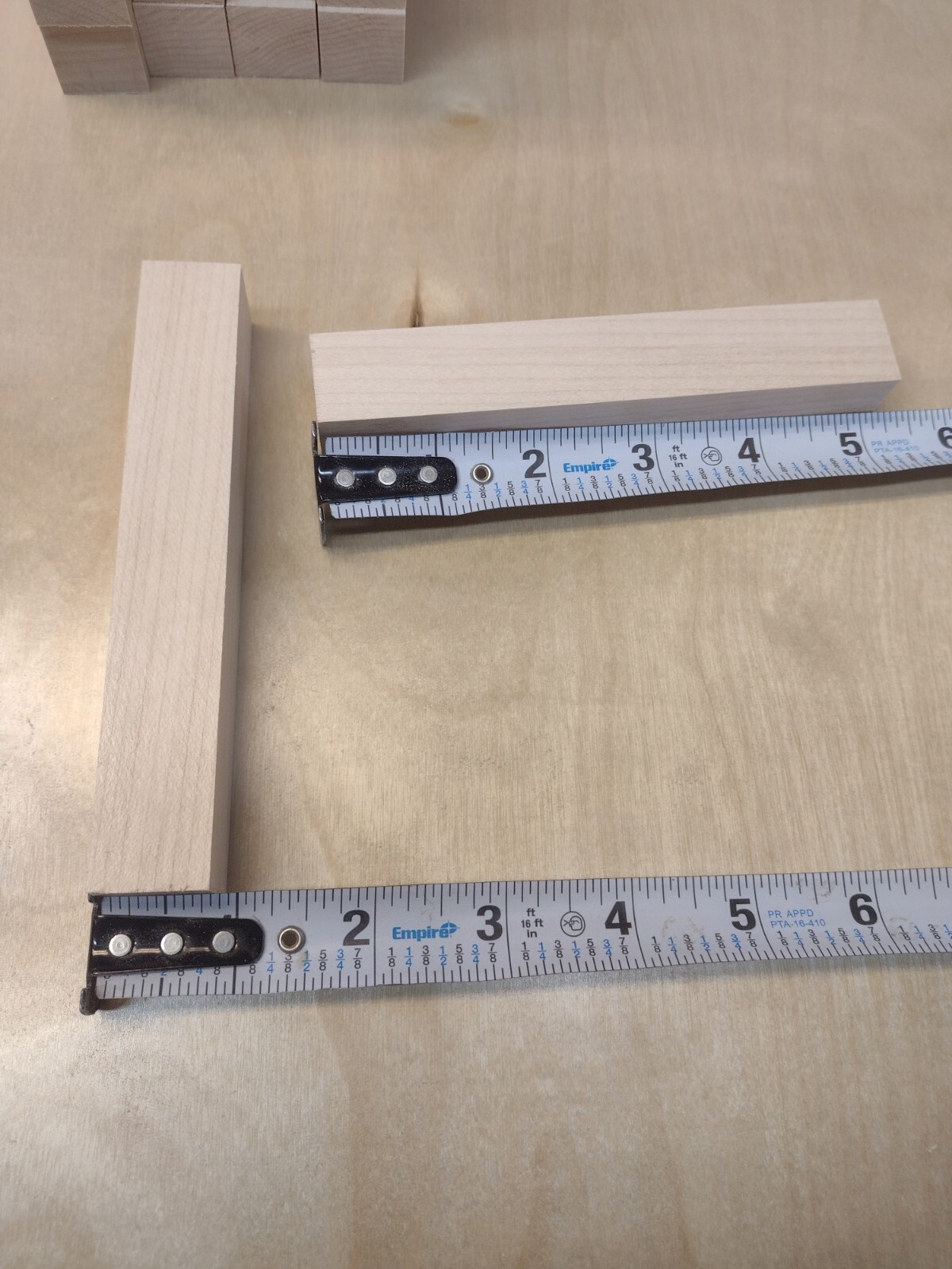 72 White Maple Pen Blanks 13/16″ Square x 5″ Long Turning Craft Wood Lumber
