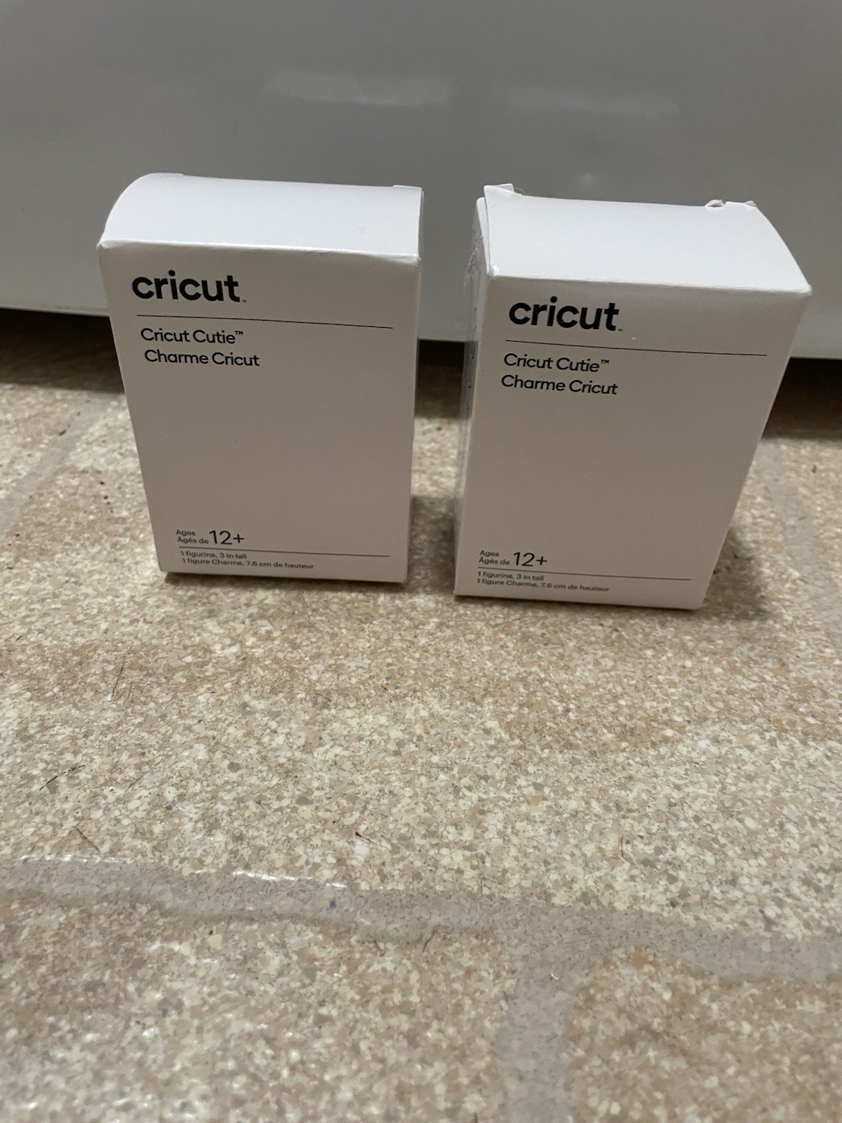 Cricut Cutie Collectible Figurines Lot Of 2 Purple Pink Magenta