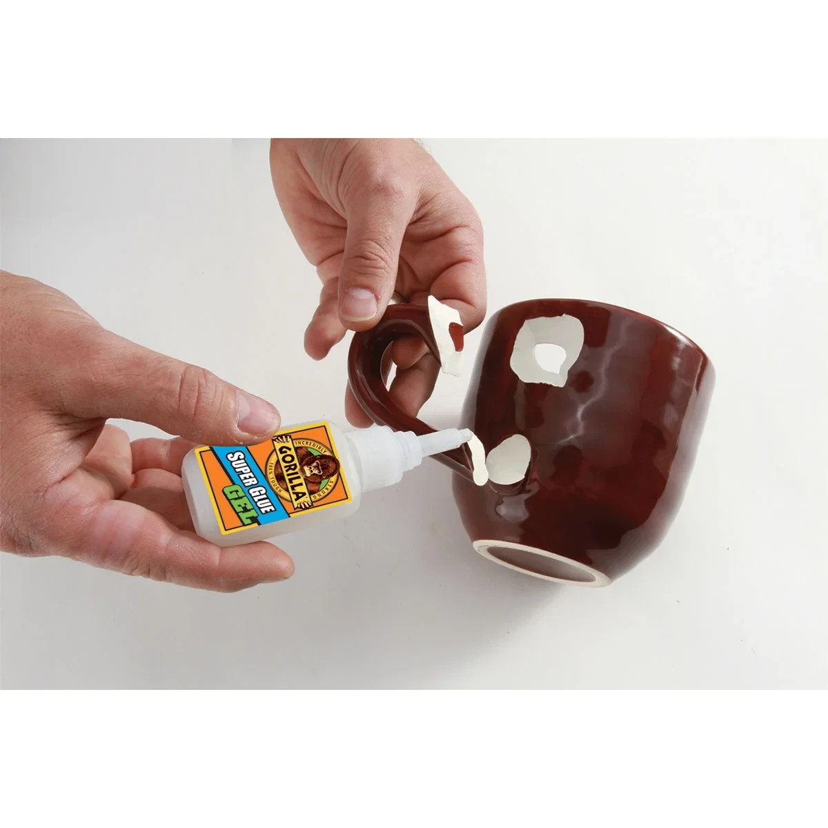 Gorilla Glue Super Glue Gel (15g) Clear Color, Pack of 1