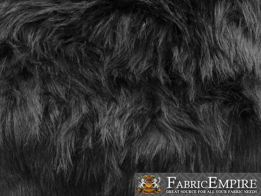 Faux Fur Fabric Long Pile MONKEY SHAGGY / 60″ Wide / Sold by the yard