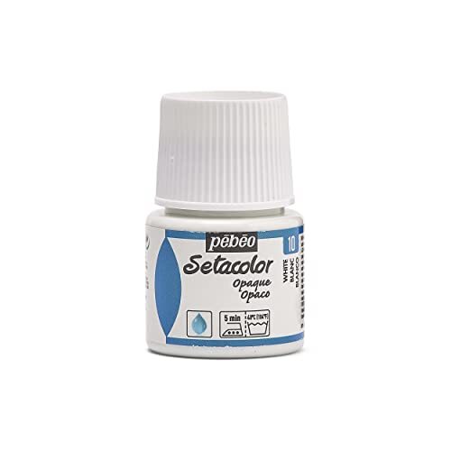 295-010 Setacolor Opaque Fabric Paint 45-Milliliter Bottle Titanium White 1.5…