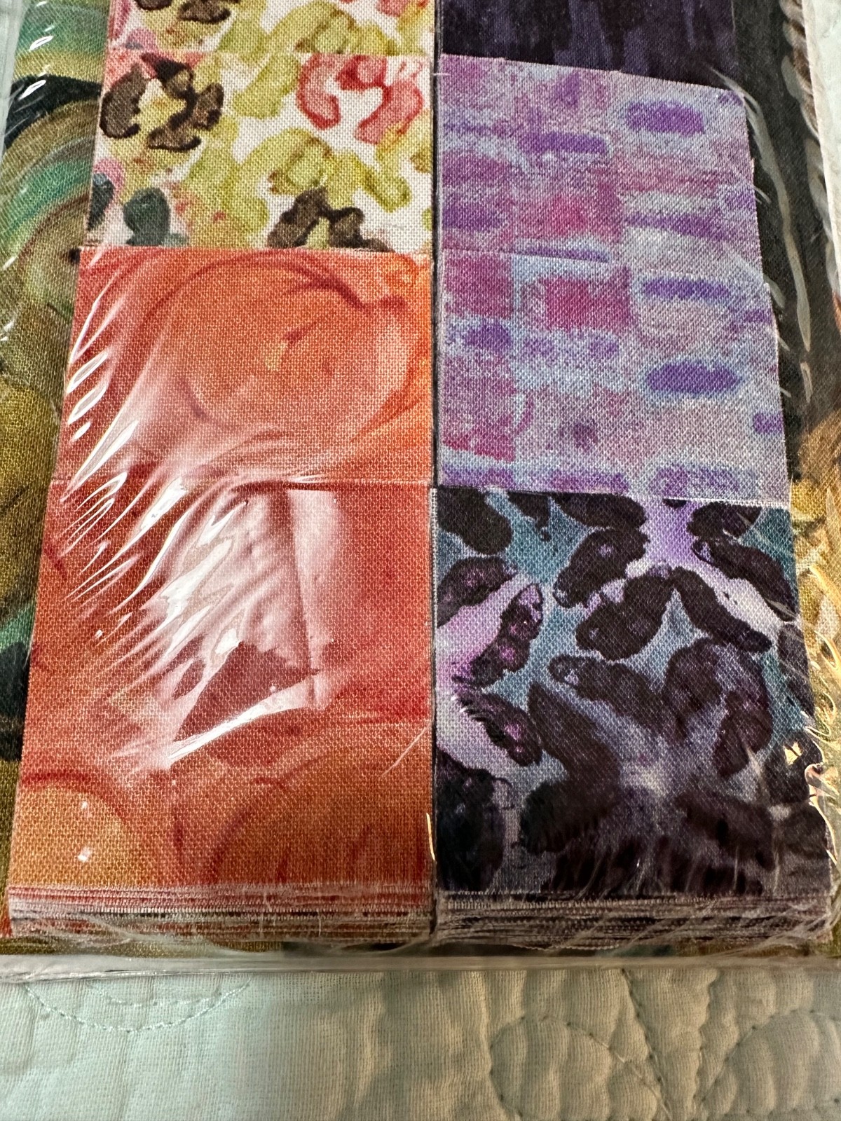Jordan Fabrics Log Cabin Table Runner Kit AFTER THE RAIN PRECUT PIECES 13×45