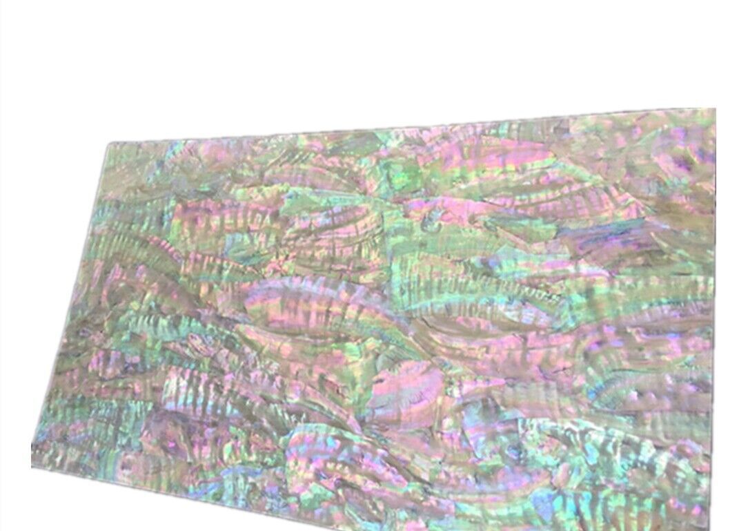 Abalone Shell Veneer Sheet Inlay 9 1/2″x5 1/2″x1/64″ (240x140mm) Luthier