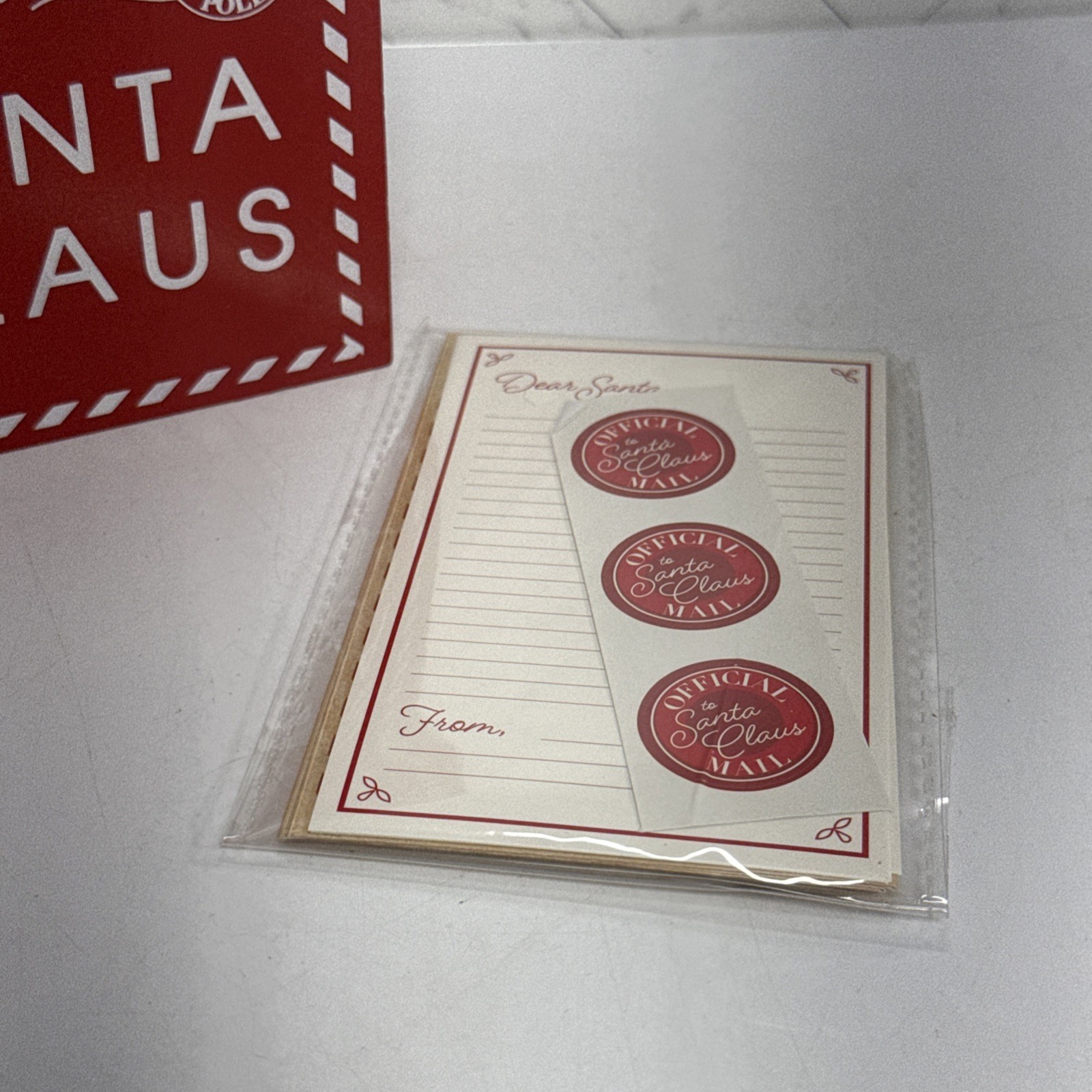 Horizon Group USA Letters to Santa Kit, Mail Box 3 Letters & Envelopes,