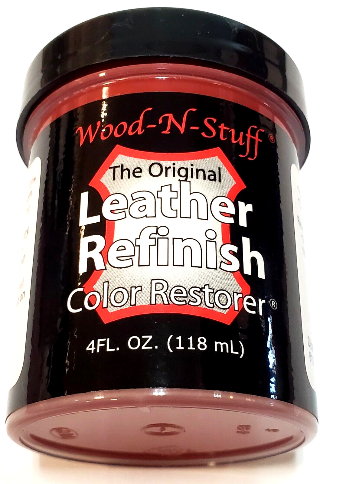 Leather Refinish Sofa Handbag Shoe Color Dye 4.oz Autumn Red Leather Dye Restore