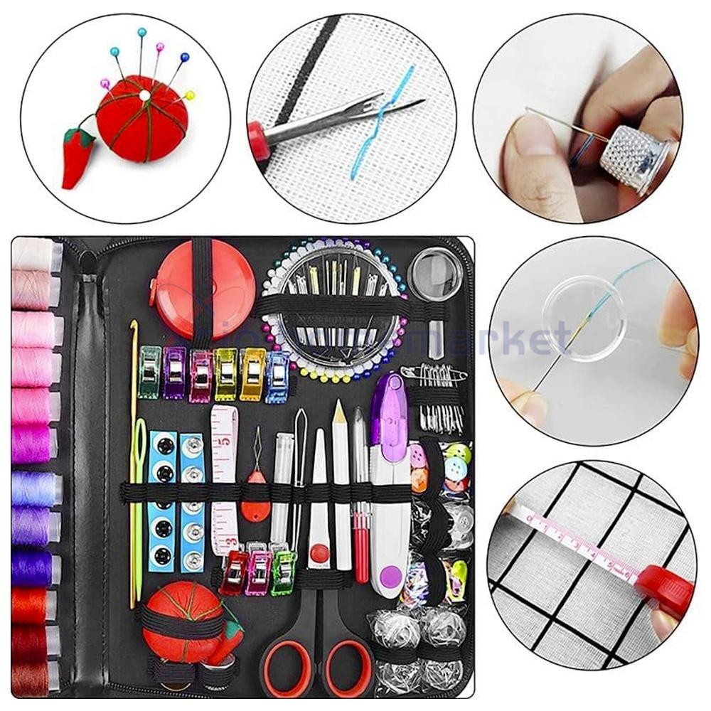 229 Pcs Sewing Accessories kit Friendly Suitable for Travel, Home and DIY Gift