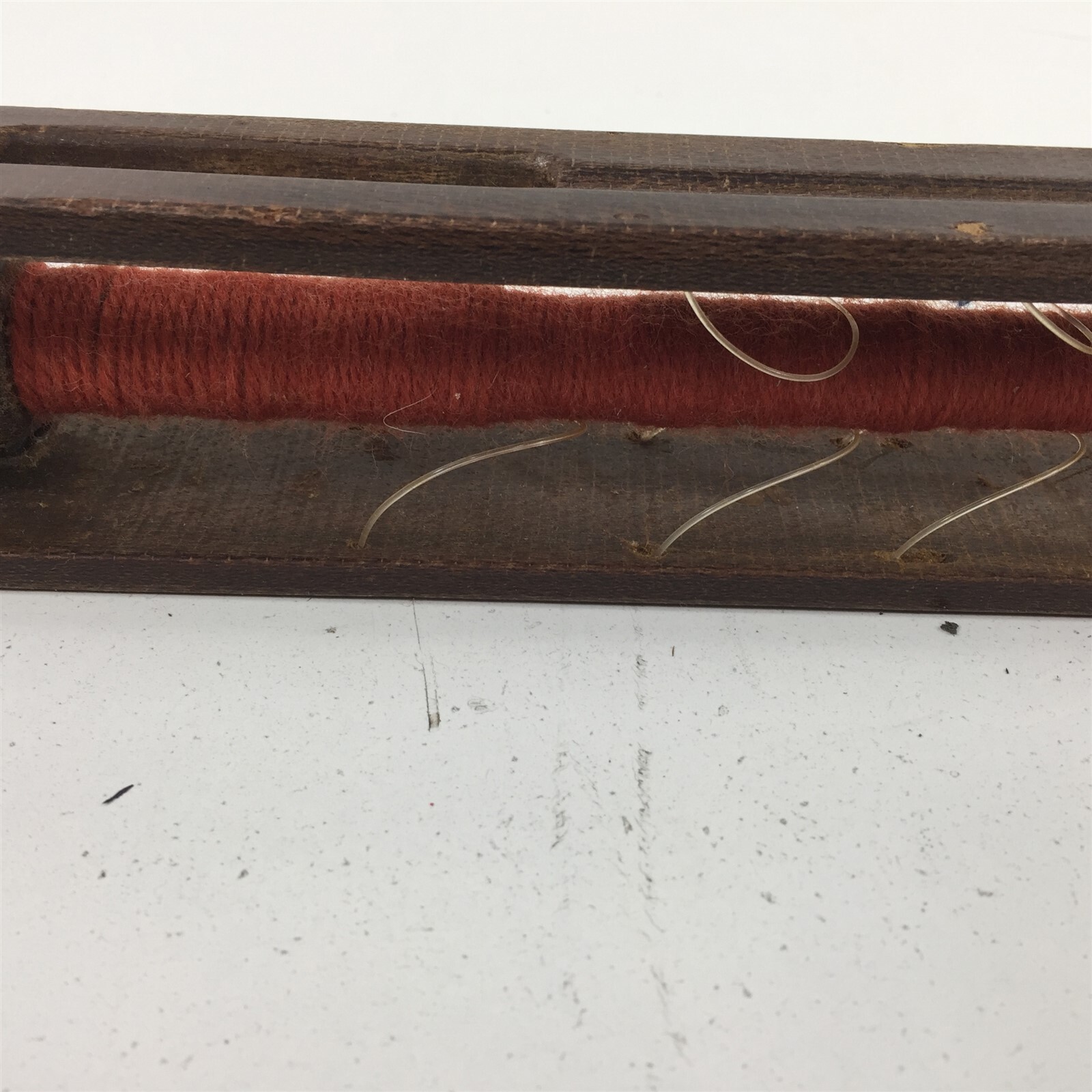 Antique Wooden Loom Weaving Fly Shuttle 16″ x 2″ – 1 Unit