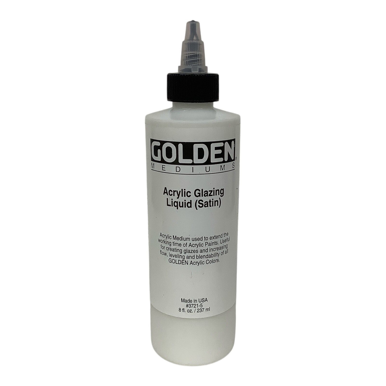 Golden Mediums Acrylic Glazing Liquid (Satin) Golden Artist Colors Inc. NEW