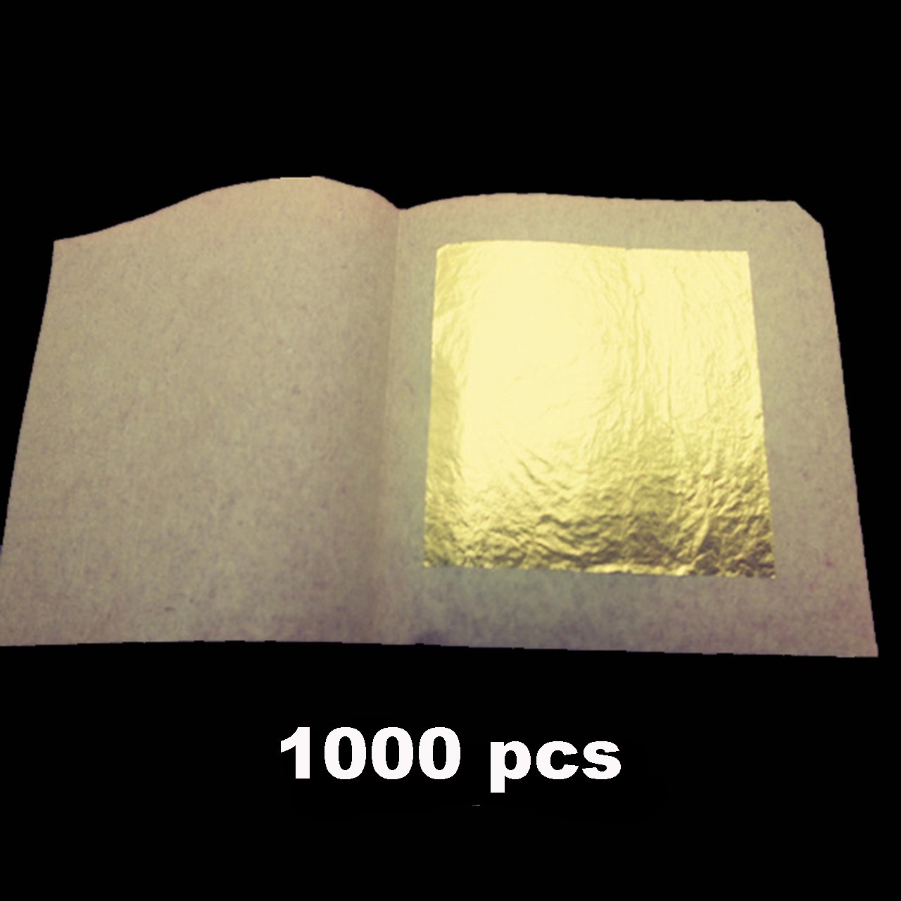 Pure Edible Gold Leaf 24K Art Food Facial Spa Gilding Make Up Nail Fashion x1000