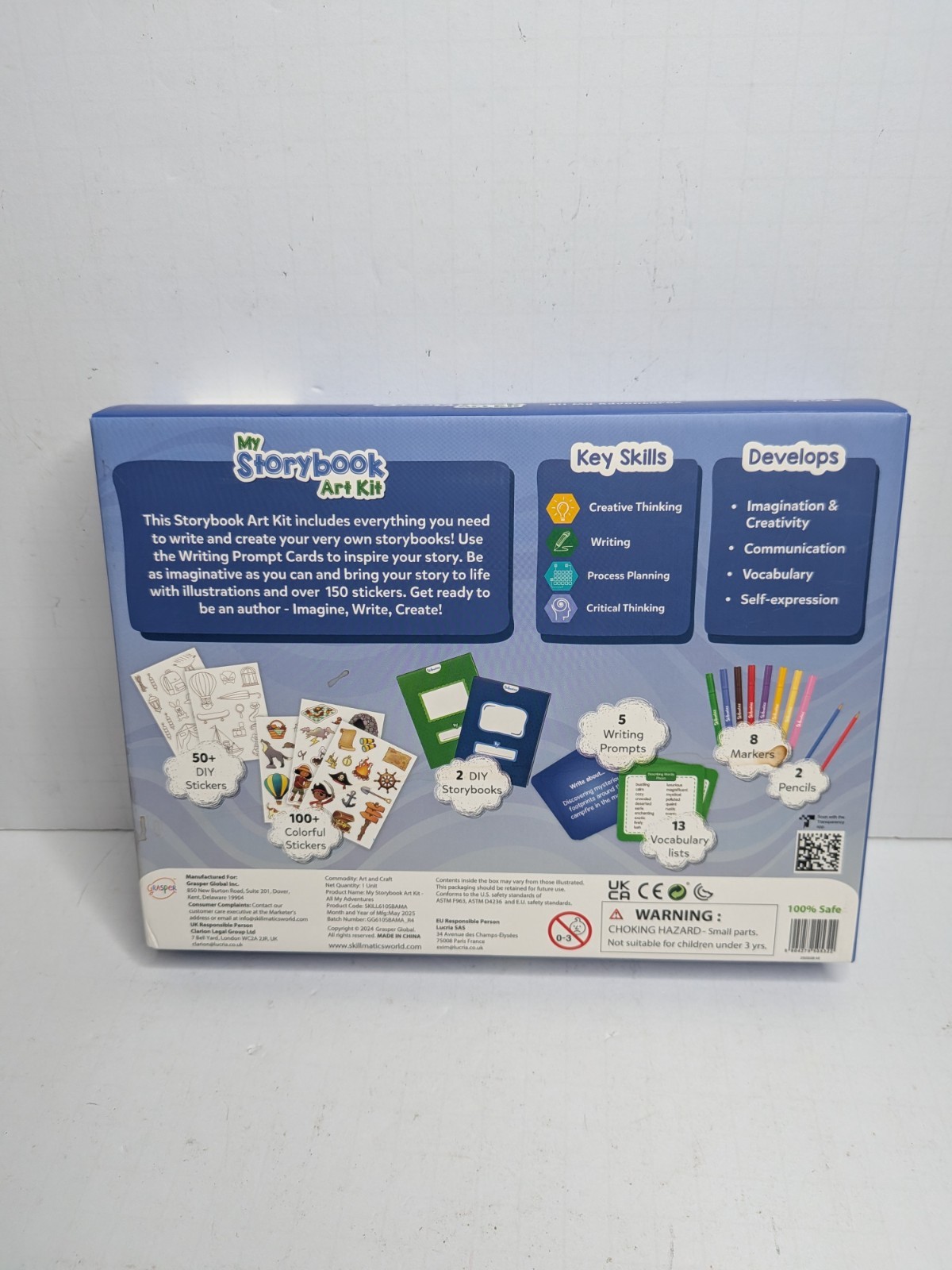Skillmatics Storybook Art Kit: All My Adventures, Creative Activity for Age 5-10