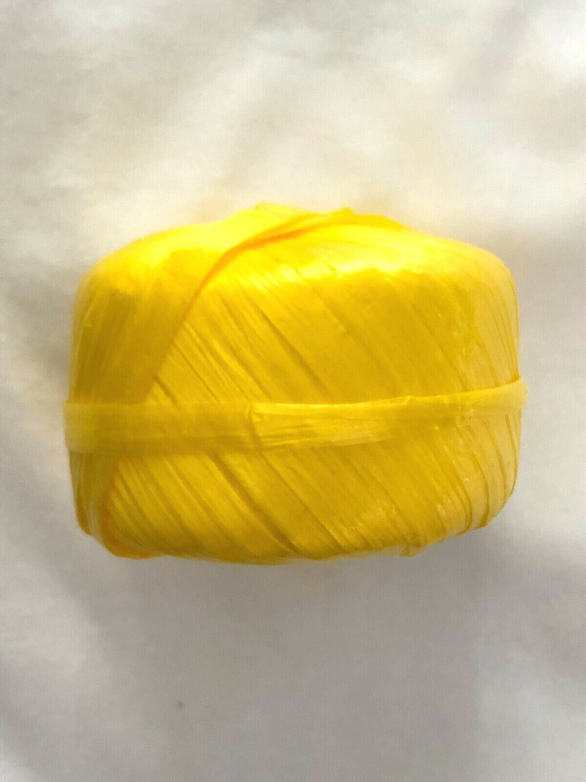 RAFFIA Thread- Rafia DECORATIVA 178 mts/100 gr NON TOXIC Polypropylene material