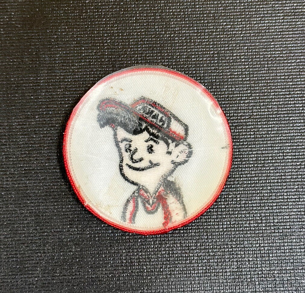 Vintage Hardware Hank Circle 3″ 1970s Patch New-old Stock Rare Jacket Hat Coat